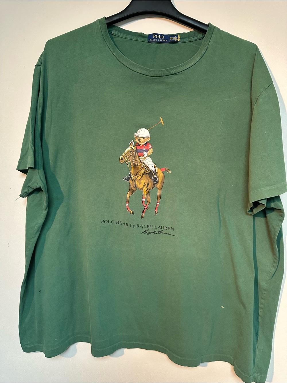 Polo by Ralph Lauren Green Polo Bear Graphic Tee